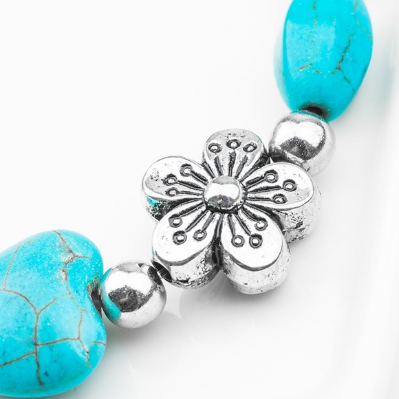 Bohemia style Flower/Beaded Bracelet - Picture 3 of 4